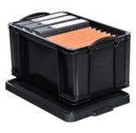 Really Useful Box Aufbewahrungsbox 48,0 l - 61,0 x 40,2 x 31,5 cm schwarz