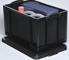 Really Useful Box Aufbewahrungsbox 84,0 l - 71,0 x 44,0 x 38,0 cm schwarz