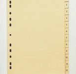 Ordnerregister Vollformat 1-12 DIN A4