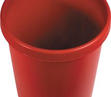 helit Papierkorb 18,0 l rot