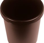 helit Papierkorb 18,0 l braun