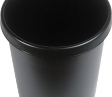 helit Papierkorb 30,0 l schwarz