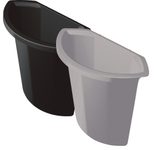 helit Mülleimer-Einsatz 6,0 l lichtgrau