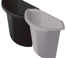 helit Mülleimer-Einsatz 6,0 l lichtgrau