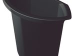 helit Mülleimer-Einsatz 6,0 l schwarz
