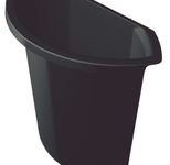 helit Mülleimer-Einsatz 6,0 l schwarz