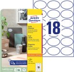 AVERY Zweckform Etiketten L6024REV-25 weiß 63,5 x 42,3 mm