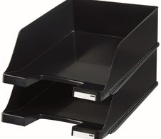 HAN Briefablagen XXL DIN C4 schwarz