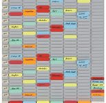 FRANKEN Stecktafel 47,3 x 78,3 cm 7 - Fach