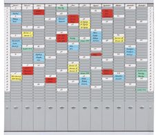 FRANKEN Stecktafel 81,9 x 78,3 cm 12 - Fach