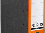 LEITZ Ordner Rückenbreite 8 cm DIN A4 Karton orange marmoriert