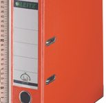 LEITZ Ordner Rückenbreite 8 cm DIN A4 Kunststoff orange