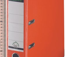 LEITZ Ordner Rückenbreite 8 cm DIN A4 Kunststoff orange