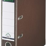 LEITZ Ordner Rückenbreite 8 cm DIN A4 Kunststoff braun