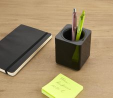 HAN i-Line Stiftehalter 7,9 x 7,9 x 9,5 cm schwarz