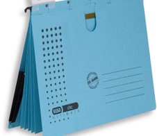 ELBA chic Ultimate Personalhefter kaufmännische Heftung DIN A4 blau