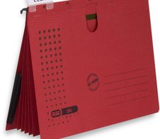 ELBA chic Ultimate Personalhefter kaufmännische Heftung DIN A4 rot