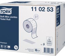 TORK Jumbo-Toilettenpapier T2 Premium Mini 2-lagig