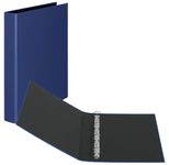 VELOFLEX Ringbuch 4-Ringe DIN A4 3.5 cm blau