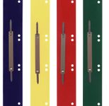 Wekre Heftstreifen  für DIN A4 farbsortiert