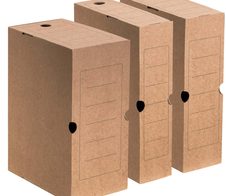 Cartonia Archivboxen für lose Dokumente 8,3 x 34,0 x 25,2 cm