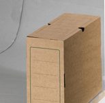 Cartonia Archivboxen für lose Dokumente 15,0 x 34,0 x 25,2 cm