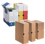 Cartonia Archivboxen für lose Dokumente 8,3 x 34,0 x 25,2 cm