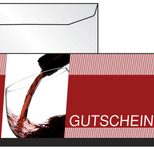 SIGEL Gutscheine Vino Rosso DIN lang