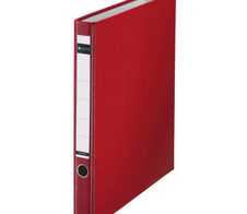 LEITZ Ringbuch 2-Ringe DIN A4 3,5 cm rot