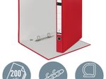 LEITZ Ringbuch 2-Ringe DIN A4 3.5 cm rot