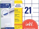 AVERY Zweckform Etiketten 6174 weiß 70,0 x 42,3 mm