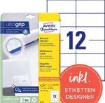 AVERY Zweckform Etiketten 6175 weiß 105,0 x 48,0 mm