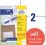 AVERY Zweckform Etiketten 6176 weiß 210,0 x 148,0 mm