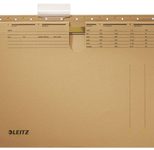 LEITZ Alpha Hängehefter Amtsheftung DIN A4 naturbraun