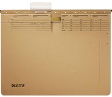 LEITZ Alpha Hängehefter Amtsheftung DIN A4 naturbraun