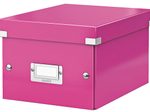 LEITZ Aufbewahrungsbox Click & Store 7,4 l - 21,6 x 28,2 x 16,0 cm pink