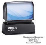 COLOP Textstempel, individualisierbar Eos 20 ohne Logo