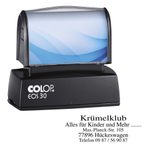 COLOP Textstempel, individualisierbar Eos 30 ohne Logo