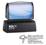 COLOP Textstempel, individualisierbar Eos 30 mit Logo