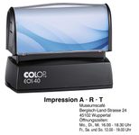 COLOP Textstempel, individualisierbar Eos 40 ohne Logo