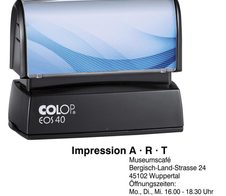 COLOP Textstempel, individualisierbar Eos 40 ohne Logo