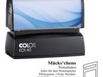 COLOP Textstempel, individualisierbar Eos 40 mit Logo