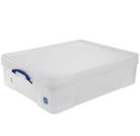 Really Useful Box Aufbewahrungsbox 70,0 l - 81,0 x 62,0 x 22,5 cm transparent