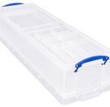 Really Useful Box Aufbewahrungsbox 22,0 l - 80,0 x 25,5 x 15,5 cm transparent