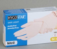 HYGOSTAR Einmalhandschuhe SAFE LIGHT M pink