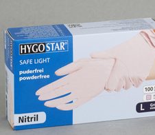 HYGOSTAR Einmalhandschuhe SAFE LIGHT L pink