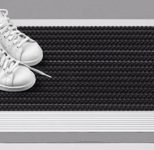 Hamat Fußmatte Outline 50,0 x 80,0 cm anthrazit