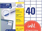 AVERY Zweckform Etiketten 3651-200 weiß 52,5 x 29,7 mm