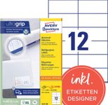 AVERY Zweckform Etiketten 3424-200 weiß 105,0 x 48,0 mm