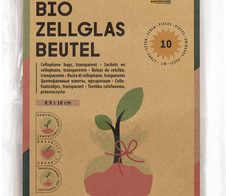 folia Zellglasbeutel 9,5 x 16,0 cm transparent